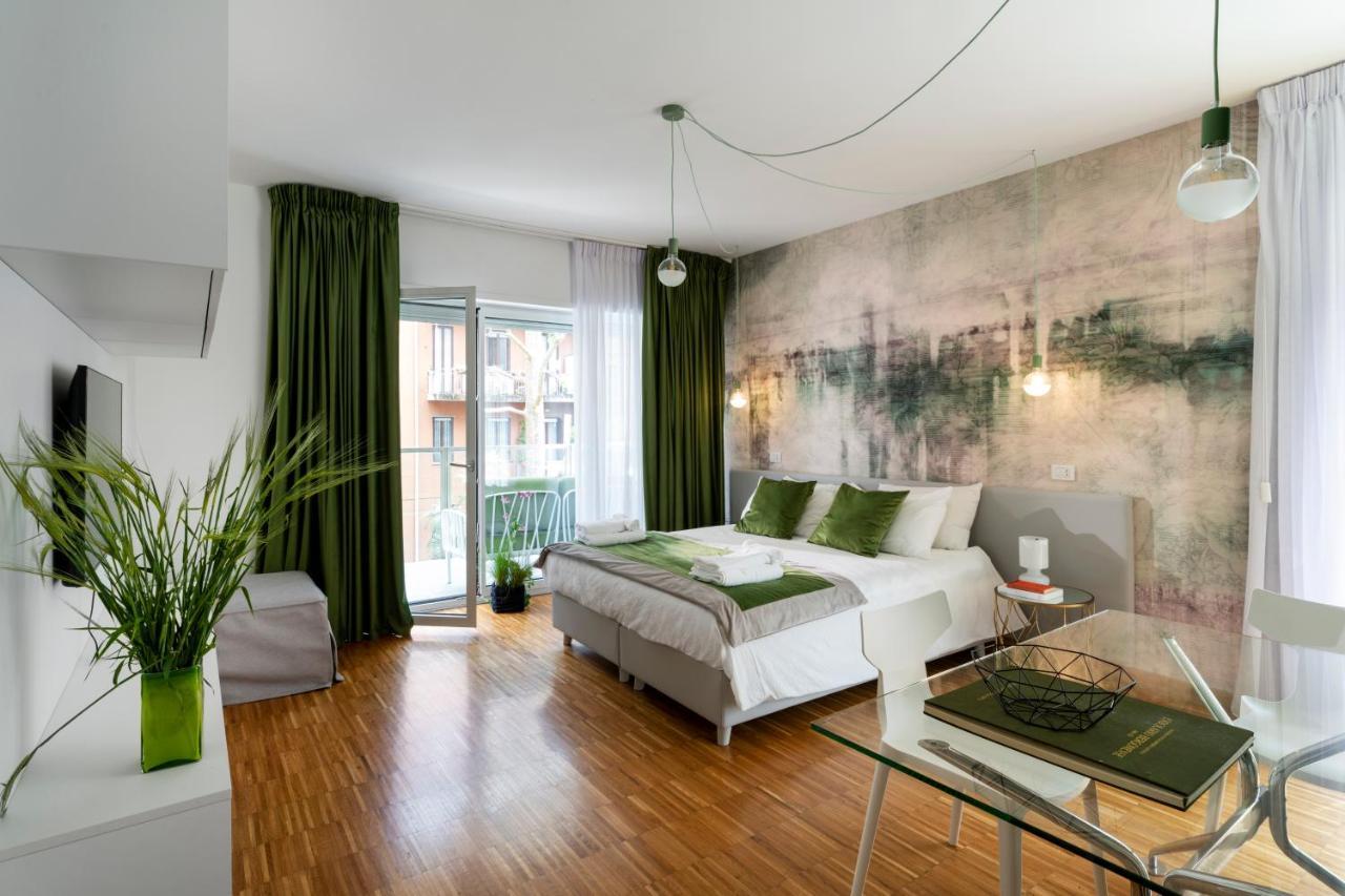 Appartamenti Vela Milano Centro Con Garage Exterior foto