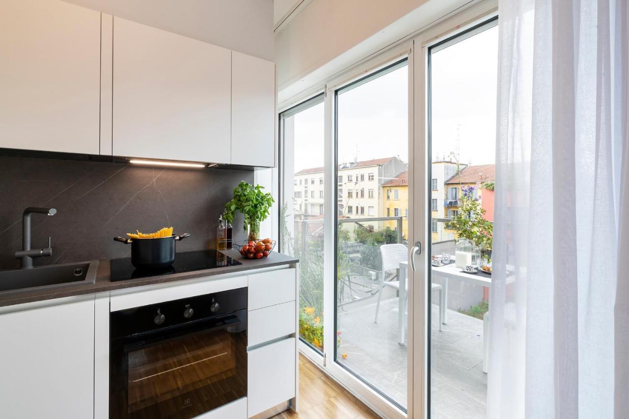 Appartamenti Vela Milano Centro Con Garage Exterior foto